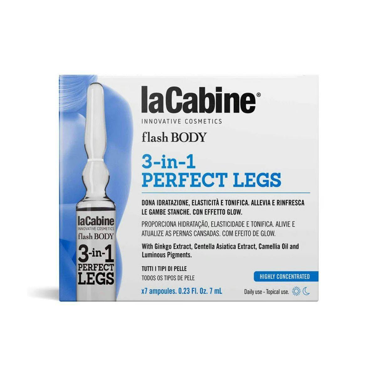 Ampollas 3 En 1 Piernas Perfectas LaCabine 7 Uds