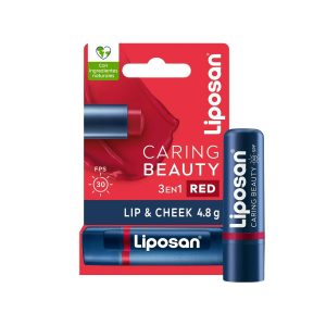 Bálsamo Labial Caring Beauty Red Liposan