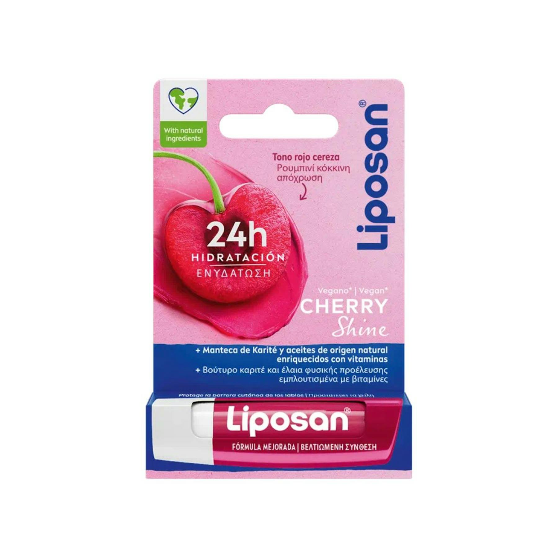 Bálsamo Labial Cherry Shine Liposan