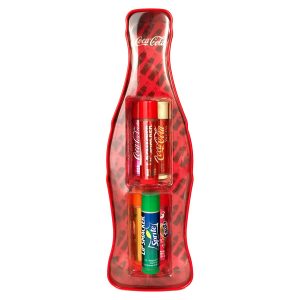 Bálsamo Labial Coca Cola Vintage Lip Smacker 6 Uds
