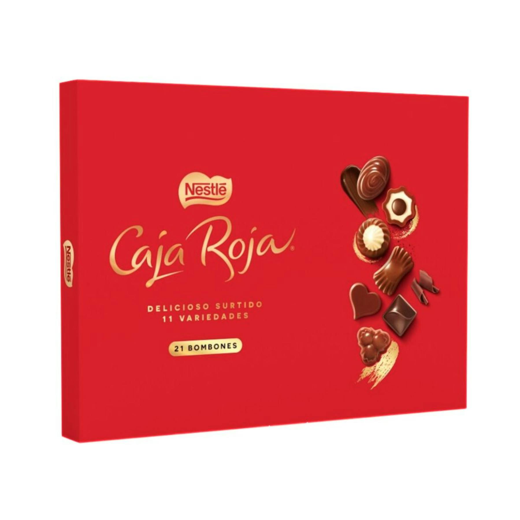 Bombones De Chocolate Caja Roja Nestlé 21 Uds Extra 118