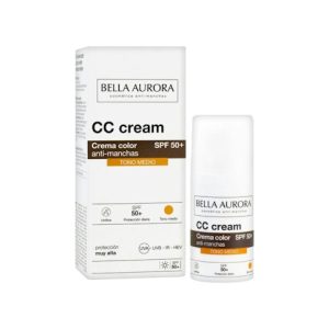 CC Cream Antimanchas SPF 50+ Bella Aurora Tono Medio
