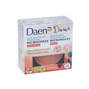 Cera Depilatoria Microondas Frutos Rojos Daen 90Gr