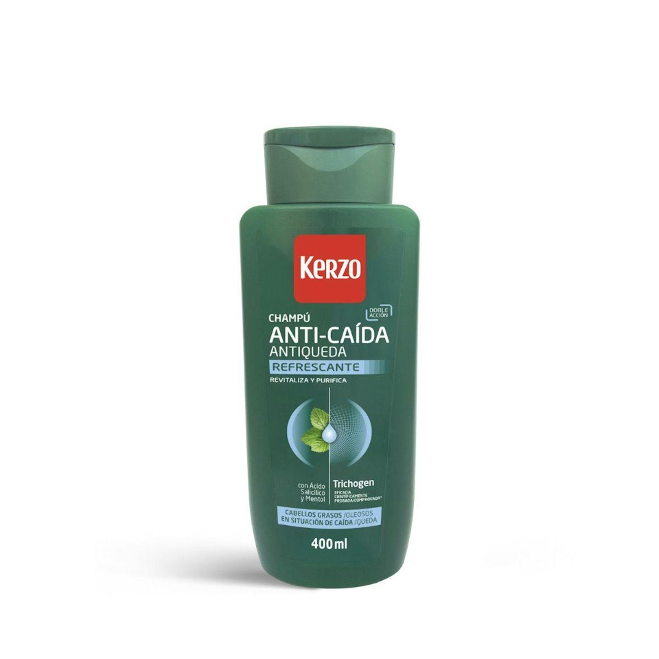 Champú Anticaída Refrescante Kerzo 400Ml