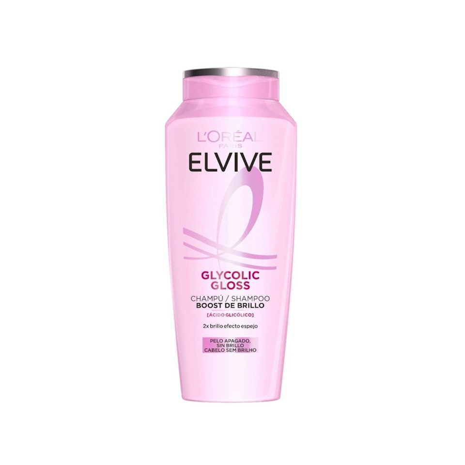 Champú Boost De Brillo Glycolic Gloss Elvive 400Ml