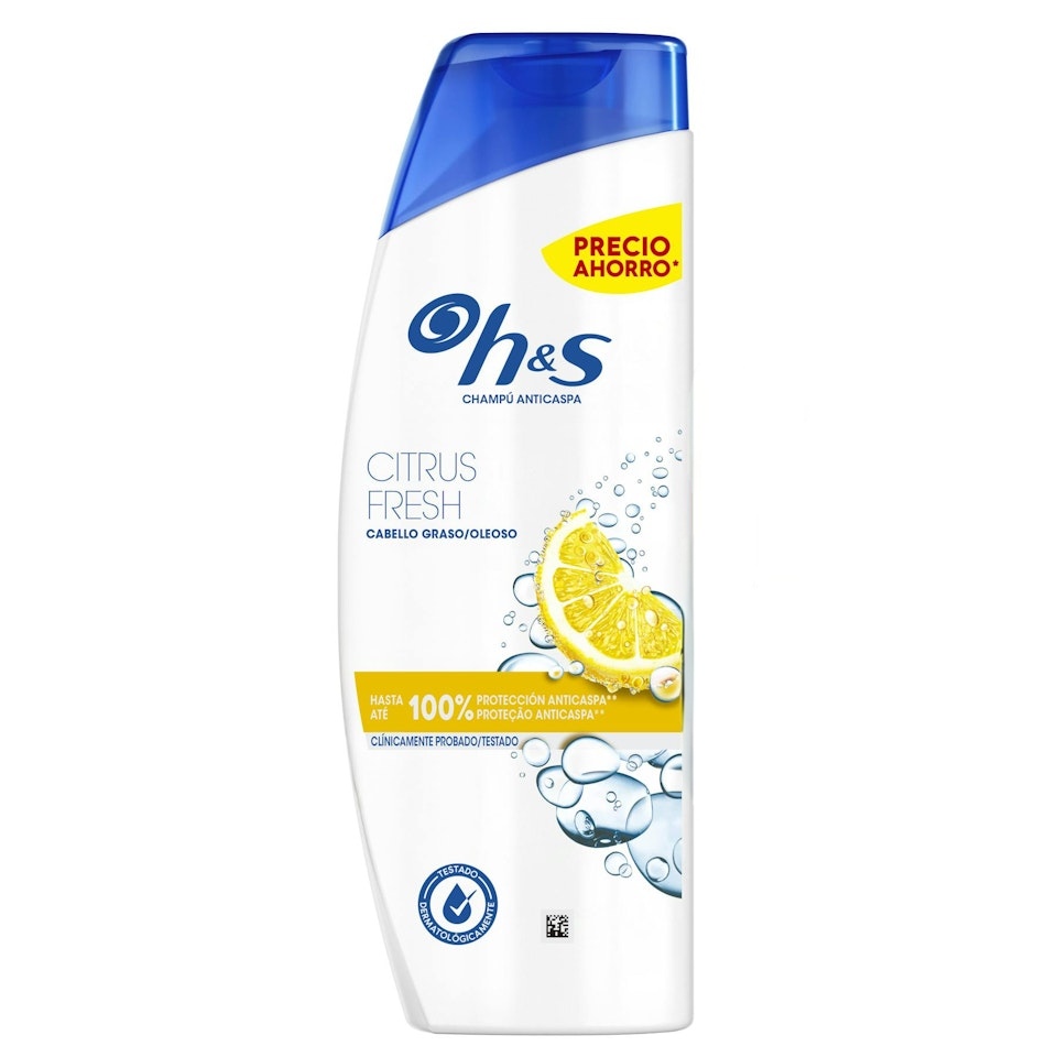 Champú Citrus Fresh 2 En 1 H&S 330Ml