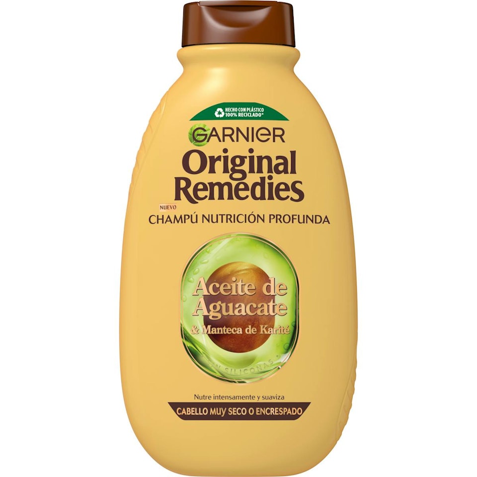 Champú Original Remedies Aceite de Aguacate y Manteca de Karité 400Ml