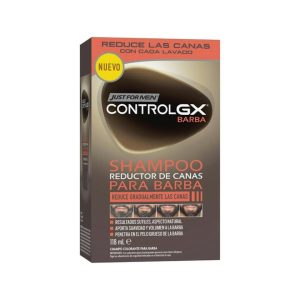 Champú Reductor De Canas Barba Control GX Just For Men 118Ml