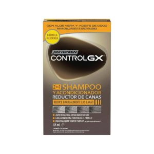 Champú 2 En 1 Reductor De Canas Control GX Just For Men 118Ml