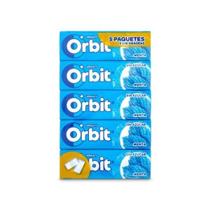 Chicle Menta Orbit 5 Uds