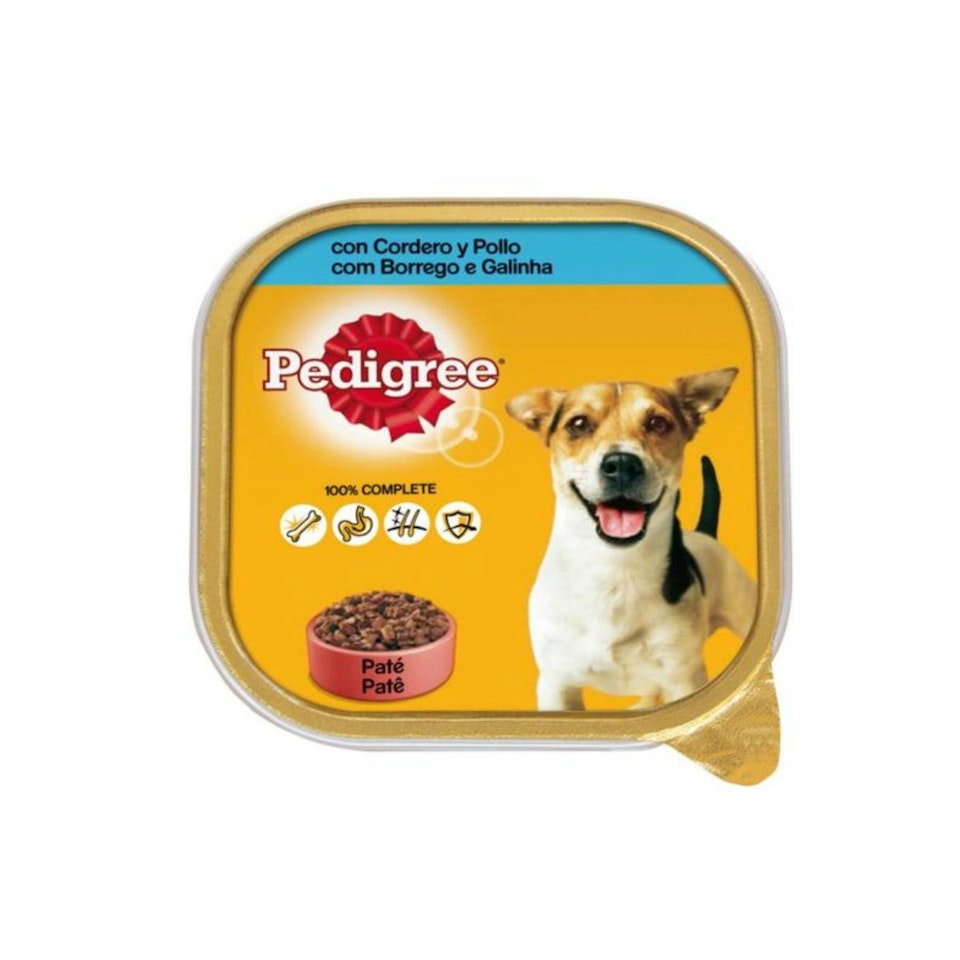 Comida Húmeda Perro Cordero Y Pollo Pedigree 300 Gr