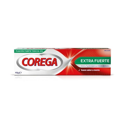 Crema Fijadora Prótesis Dental Extra Fuerte Corega 70G