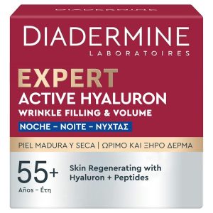 Crema De Noche Expert Active Hyaluron Diadermine 50Ml