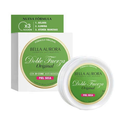 Crema Facial Doble Fuerza Original Piel Seca Bella Aurora