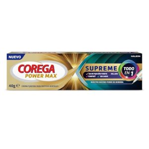Crema Fijadora Prótesis Dental Supreme Corega 40G
