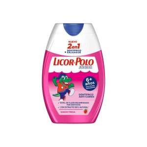 Dentífrico En Gel Fresa Junior Licor Del Polo 75Ml