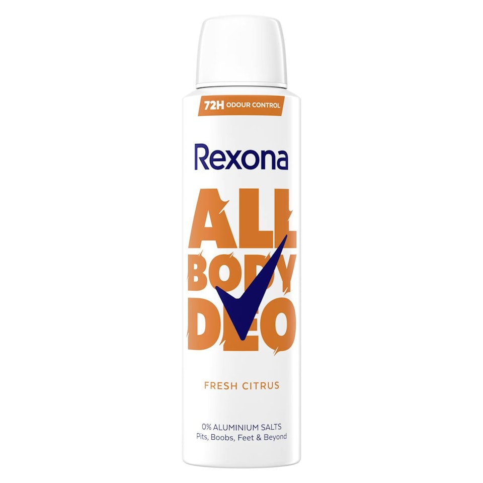 Desodorante Corporal All Body Deo Fresh Citrus Rexona 150Ml