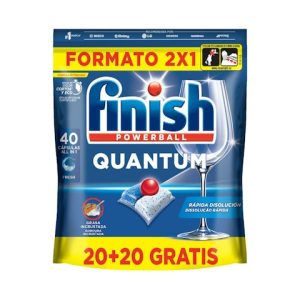Lavavajillas En Cápsulas Quantum Finish 40 Uds
