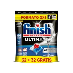 Lavavajillas En Cápsulas Ultimate Finish 64 Uds