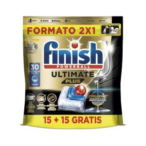 Lavavajillas En Cápsulas Ultimate Plus Finish 15+15 Uds