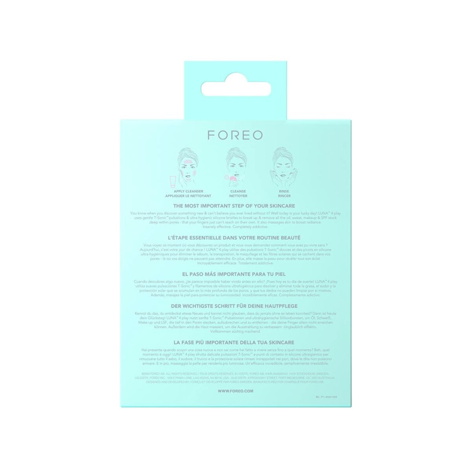 Dispositivo Limpieza Luna 4 Play Mint For You! Foreo - Imagen 6