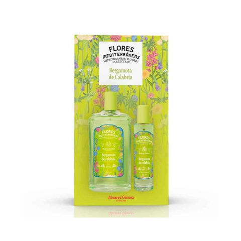 Estuche Flores Mediterraneas Bergamota Alvarez Gómez