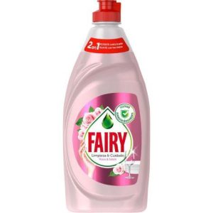 Lavavajillas Limpieza Y Cuidado Rosa Y Satén Fairy 520Ml