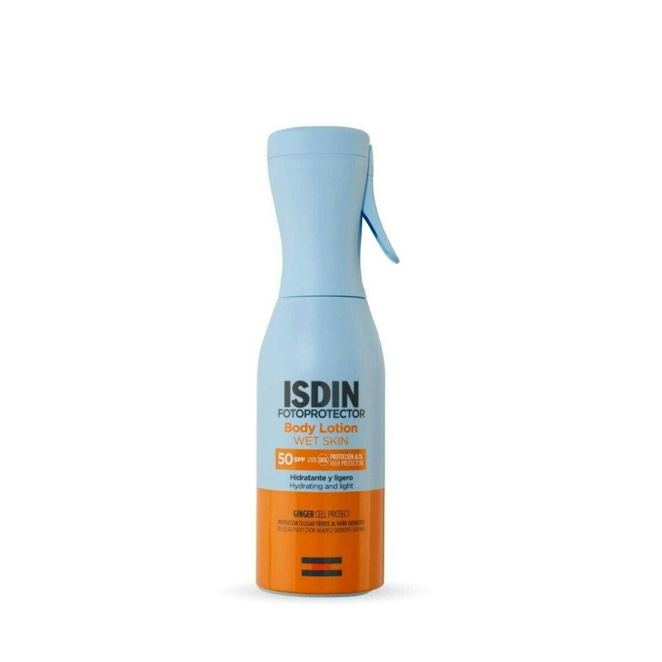 Fotoprotector Body Lotion Wet Skin SPF50 Isdin 250Ml