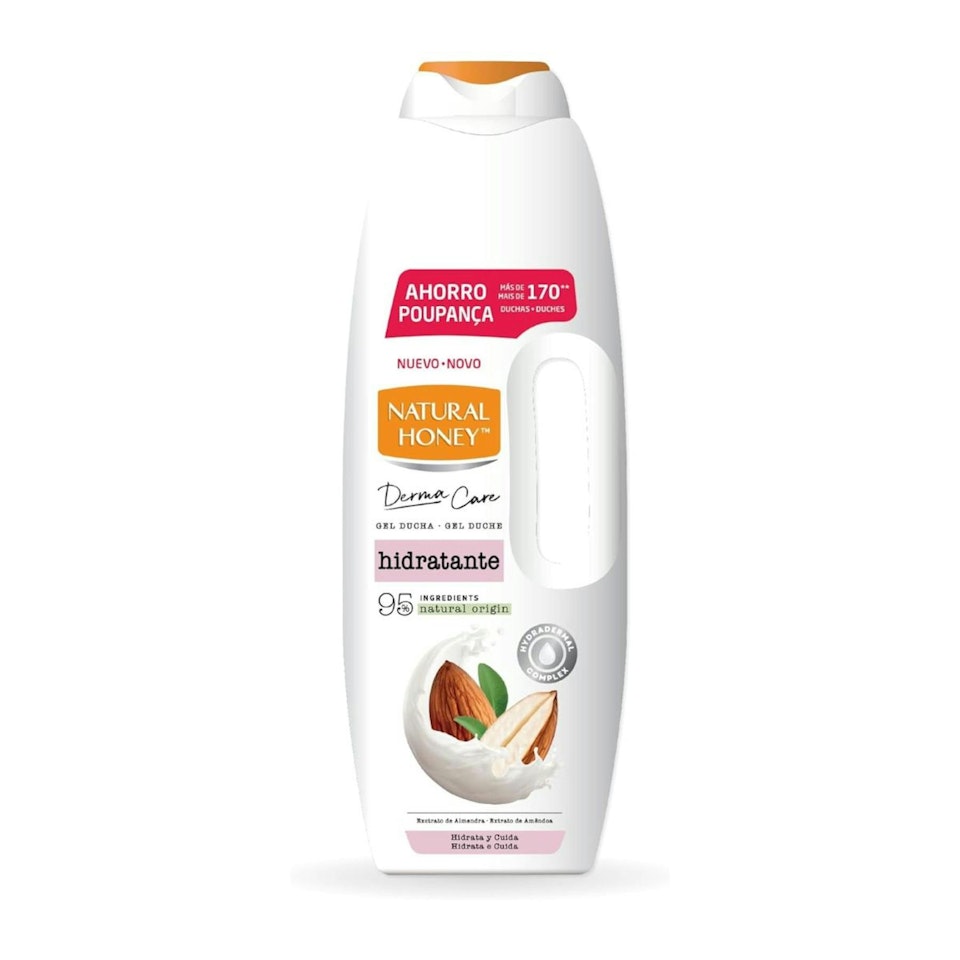 Gel De Ducha Hidratante Almendras Natural Honey 1350Ml