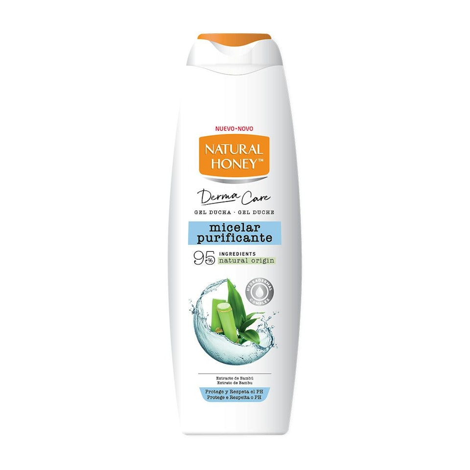 Gel De Ducha Micelar Purificante Bambú Natural Honey 650Ml