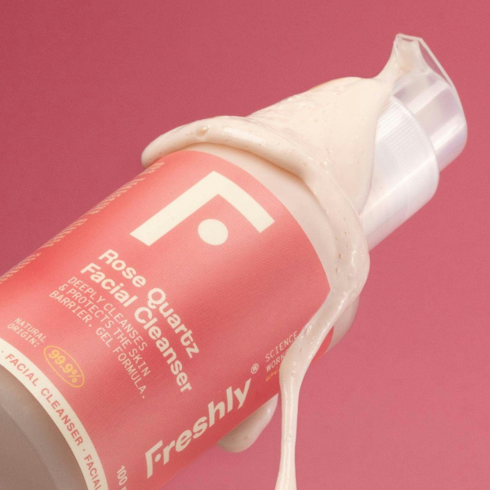 Gel Limpiador Facial Rose Quartz Freshly Cosmetics 100Ml - Imagen 4