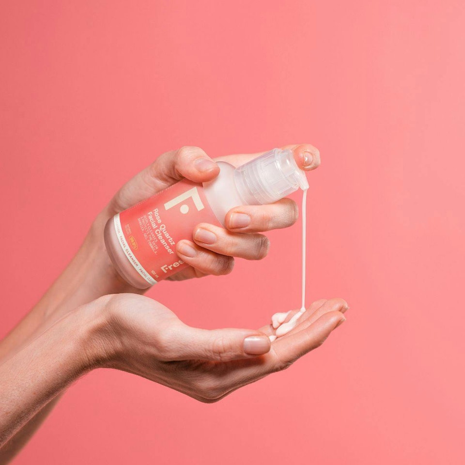 Gel Limpiador Facial Rose Quartz Freshly Cosmetics 100Ml - Imagen 3