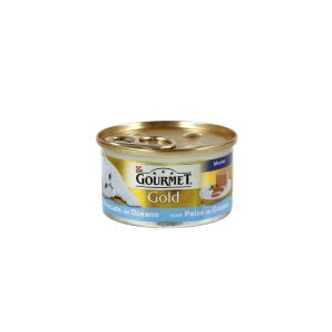 Comida Húmeda Gatos Mousse Pescado Gourmet Gold 85G