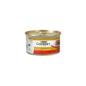Comida Húmeda Gatos Tartallette Buey Gourmet Gold 85G