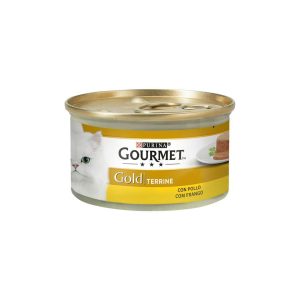 Comida Húmeda Gatos Terrine Pollo Gourmet Gold 85G