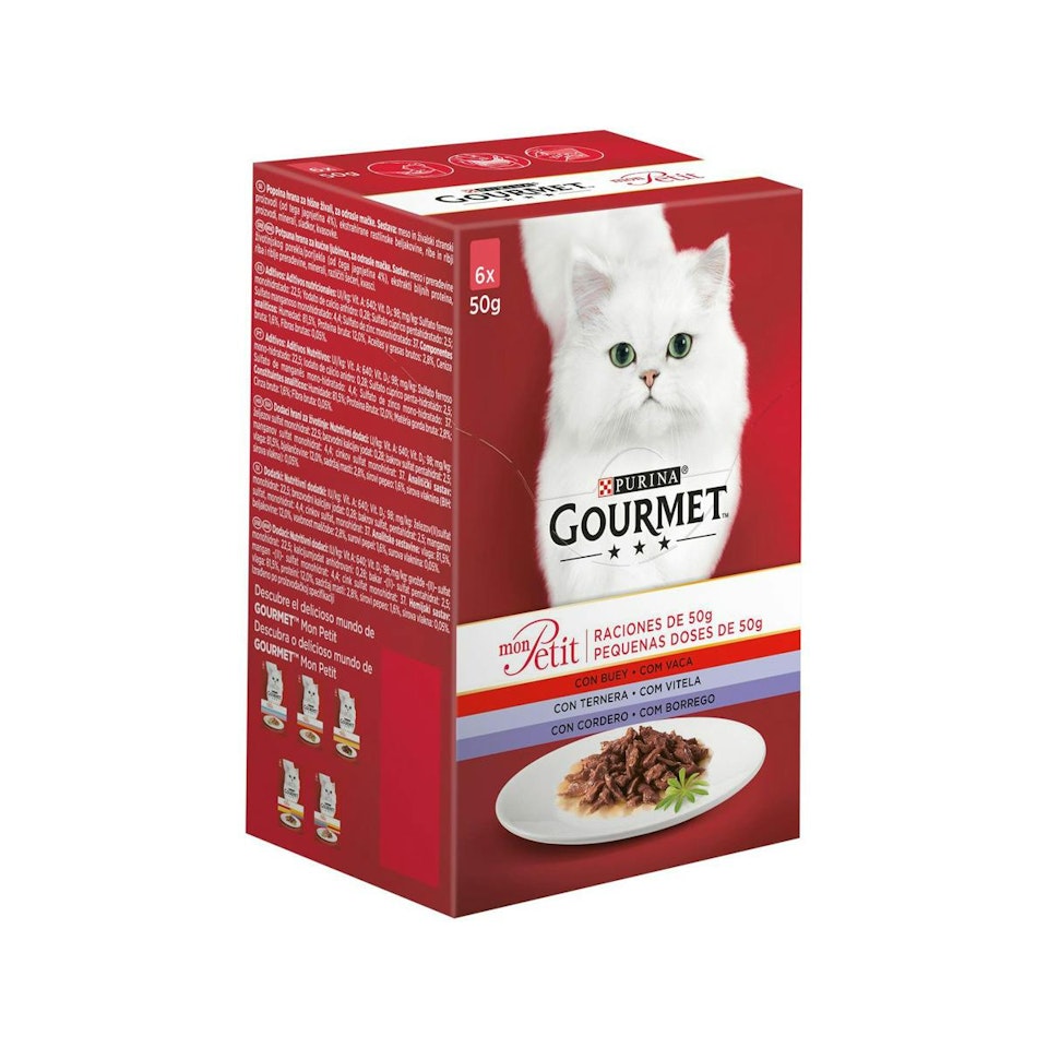 Gourmet Mon Petit Gatos Pack 6X50G