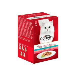 Comida Húmeda Gatos Selección De Pescados Gourmet Mon Petit Pack 6X50G