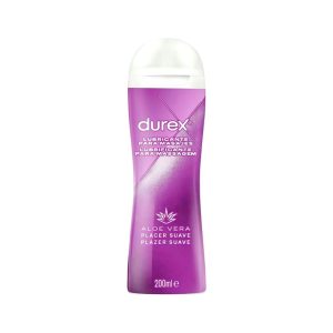 Lubricante Íntimo 2 En 1 Aloe Vera Durex 200Ml