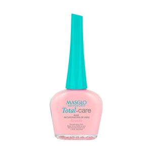 Base Recuperadora Uñas Maltratadas Masglo Total Care Rosa