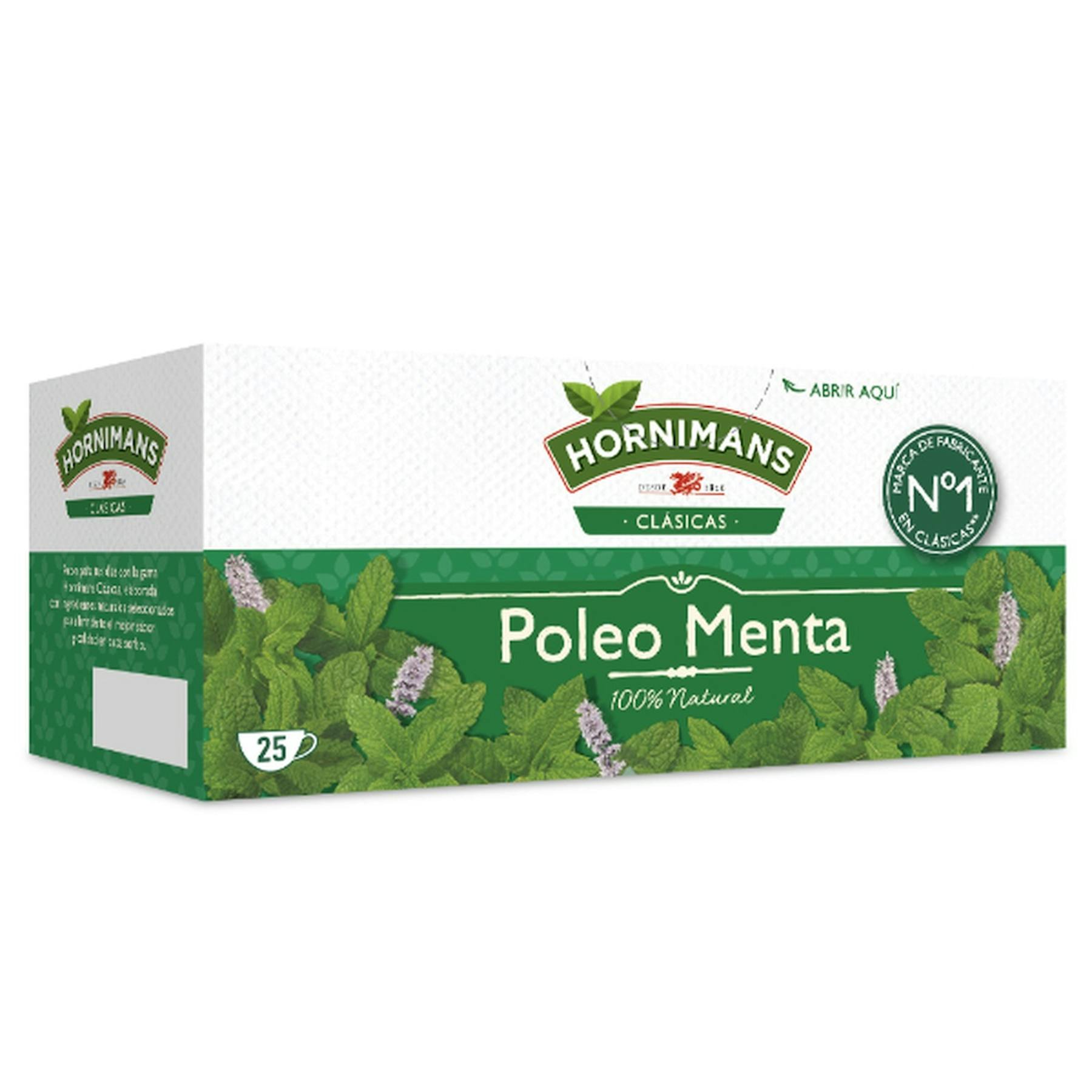Infusión Menta Poleo Hornimans 25 Uds.