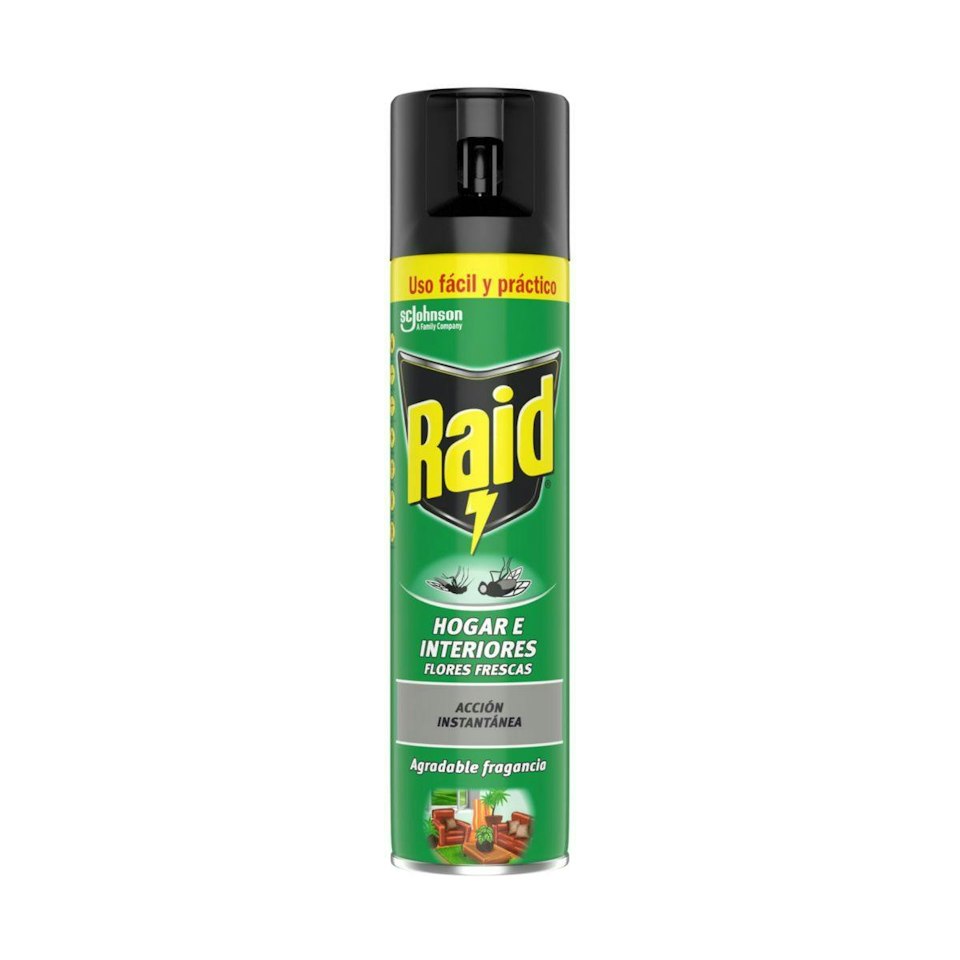 Insecticida Hogar E Interiores Flores Frescas Raid 400Ml