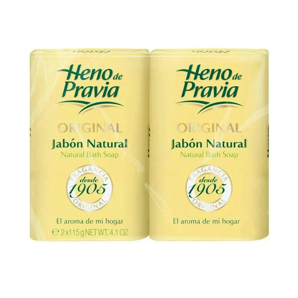 Jabón Natural En Pastilla Heno De Pravia 2x115Gr