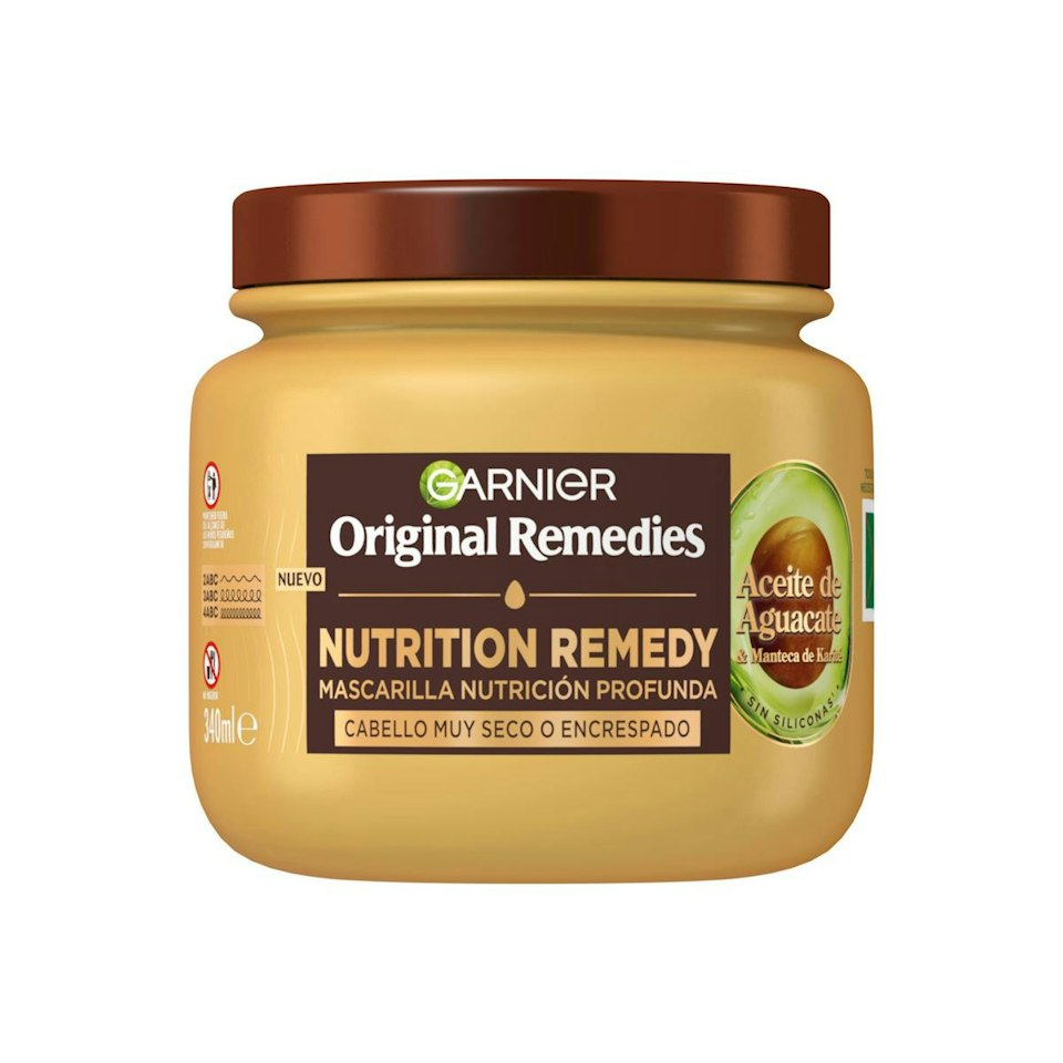 Mascarilla Nutrition Remedy Aguacate Original Remedies 340Ml