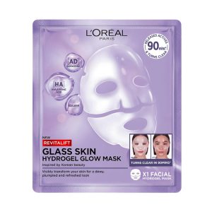 Mascarilla Hidro Gel Revitalift Filler Glass Skin L'Oréal Paris