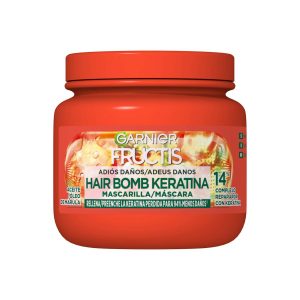 Mascarilla Hair Bomb Keratina Adiós Daños Fructis 300Ml