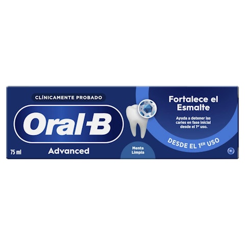 Pasta De Dientes Advanced Fortalece Esmalte Oral-B 75Ml