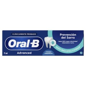 Pasta De Dientes Advanced Prevención De Sarro Oral-B 75Ml