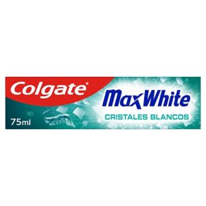 Pasta De Dientes Max White Cristales Blancos Colgate 75Ml