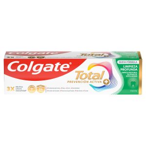 Pasta De Dientes Prevención Activa + Limpieza Profunda Colgate Total 75Ml
