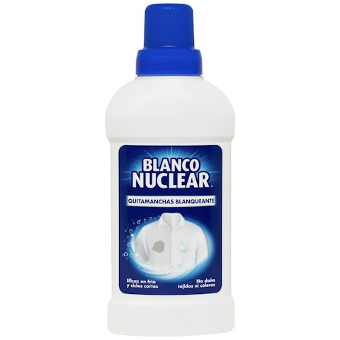 Quitamanchas Blanqueante Blanco Nuclear 500Ml